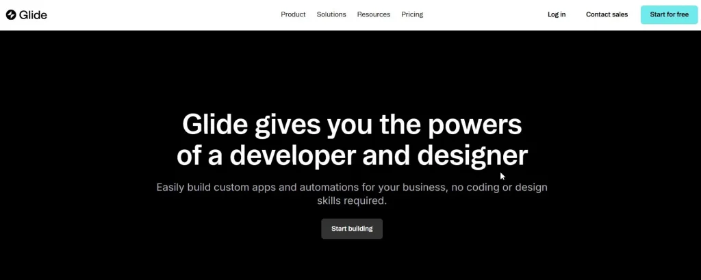 no-code mobile app