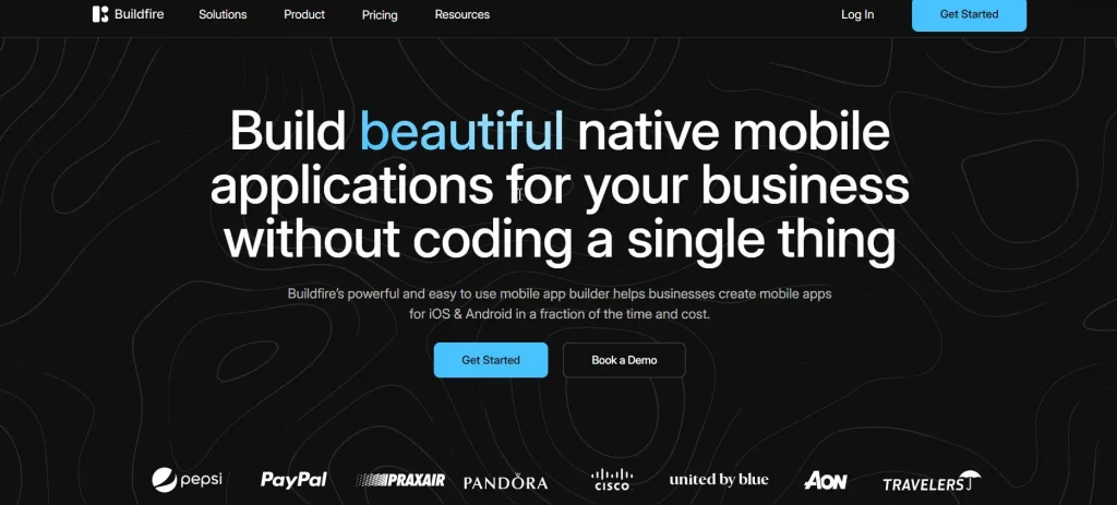 no-code mobile app